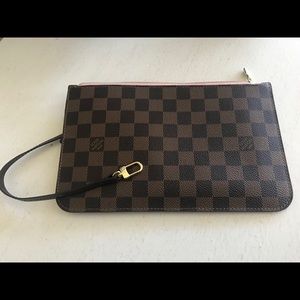 Louis Vuitton Pouch Damier Ebene canvas